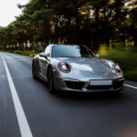 Porsche 911 på väg